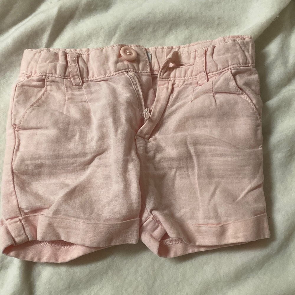 Girls 6-12 months Pink Shorts